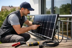 Steckersolaranlage selbst montieren – Anleitung