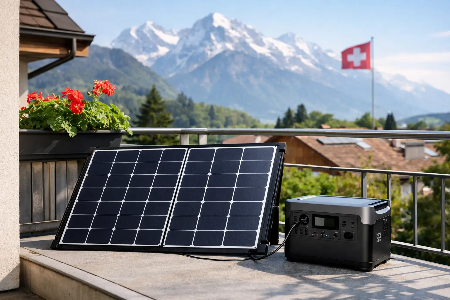 Test steckerfertige Solaranlage Schweiz