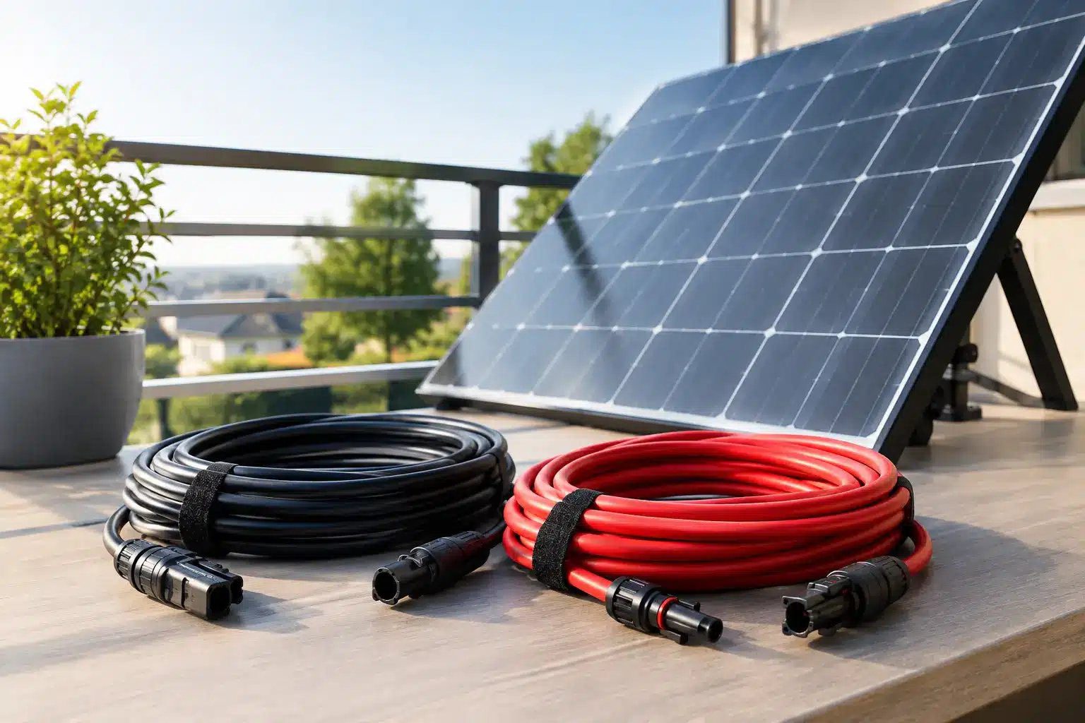 Top Solarkabel für Balkonkraftwerke wählen